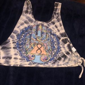 Homsa hand tie dye tank tank